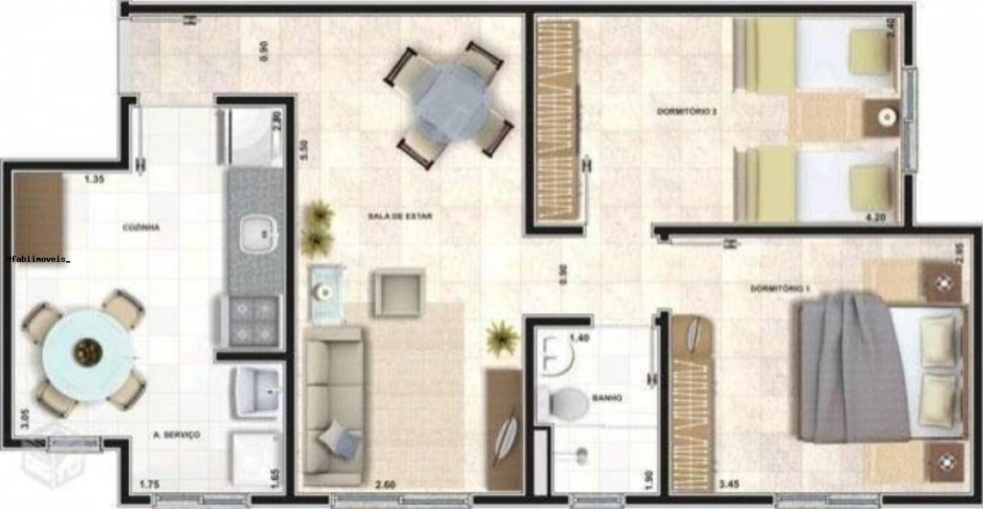 Apartamento para alugar com 2 quartos, 66m² - Foto 16