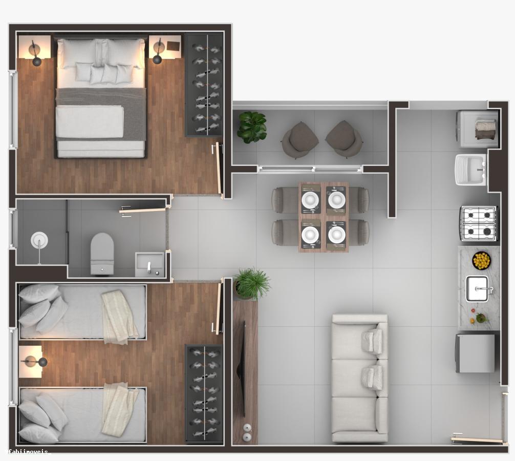 Apartamento à venda com 2 quartos, 46m² - Foto 14